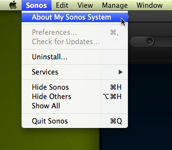 About Sonos Menubar